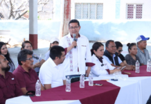 Pável Gaspar encabeza gira de trabajo en la Mixteca poblana