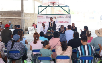 Pável Gaspar impulsa Obra Comunitaria en Izúcar y Tepeojuma