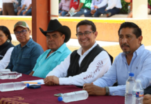 Pável Gaspar respalda obra comunitaria en la Mixteca poblana