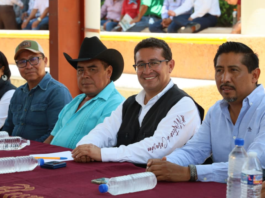 Pável Gaspar respalda obra comunitaria en la Mixteca poblana