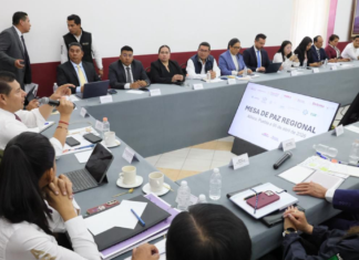 Armenta encabeza Mesa Regional de Construcción de Paz en Atlixco