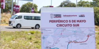 Armenta impulsa Circuito Sur del Periférico 5 de Mayo contra saturación vial