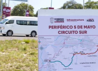 Armenta impulsa Circuito Sur del Periférico 5 de Mayo contra saturación vial