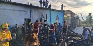 Pánico en Viernes Santo; estalla presunto polvorín y deja tres heridos en la Sierra Norte