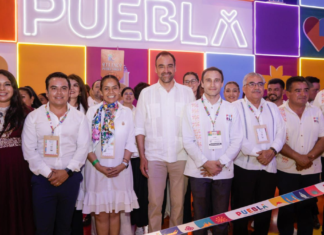 Puebla capital se promociona en el Tianguis Turístico 2026