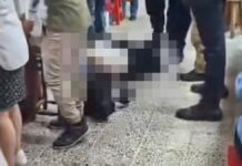 Hombre muere presuntamente por infarto en mercado de Teziutlán