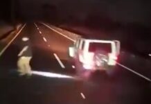 VIDEO: captan intento de asalto a tráiler en la Puebla-Orizaba
