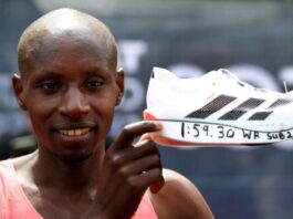 Sabastian Sawe rompe la barrera de las dos horas en maratón