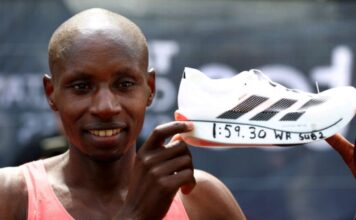 Sabastian Sawe rompe la barrera de las dos horas en maratón
