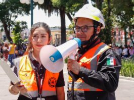 Puebla capital llama a participar en el Primer Simulacro Nacional 2026