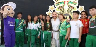 Realizan taller de Karate Do con 500 estudiantes en Izúcar