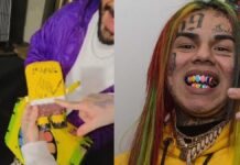 Tekashi 69 presume Bob Esponja autografiado por Nicolás Maduro en prisión