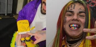 Tekashi 69 presume Bob Esponja autografiado por Nicolás Maduro en prisión