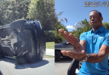 Tiger Woods afirma que “hablaba con el presidente” tras accidente