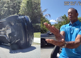 Tiger Woods afirma que “hablaba con el presidente” tras accidente