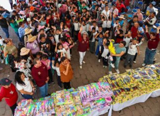 DIF San Pedro Cholula acerca Festival Tlazopilli a niñas y niños
