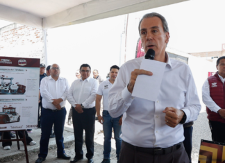Pepe Chedraui presenta Tren de Pavimentación y asegura “cero deuda”
