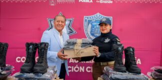 Concluye entrega de uniformes para 3 mil 600 elementos de la Policía Auxiliar