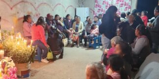Roban ataúd con cadáver durante velorio en Chilchotla