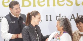 Sheinbaum entrega 240 Viviendas para el Bienestar en San José Chiapa