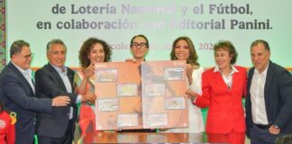 Lotería Nacional lanza álbum con 20 billetes retro de Mundiales 1970 y 1986