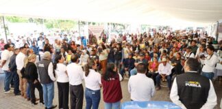 Entregan apoyos a productores afectados por granizada en Tlacotepec y Tehuacán