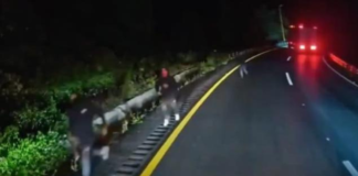 VIDEO: Captan intento de asalto en la autopista Puebla-Orizaba