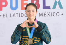 Reconocen a atleta poblana por oro en Olimpiada CONADE 2026