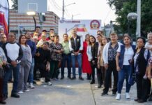 Pepe Chedraui moderniza 179 luminarias en colonia Cleotilde Torres