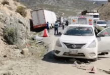 Choque múltiple en la Cuacnopalan–Oaxaca deja daños materiales