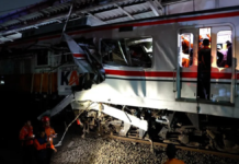 Choque de trenes en Indonesia deja 15 muertos y múltiples heridos