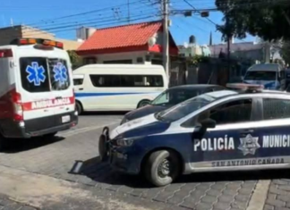 Choque entre patrulla y auto deja una lesionada en Tehuacán