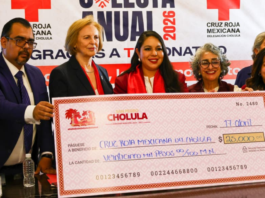 San Pedro Cholula se suma a la Colecta Anual 2026 de la Cruz Roja