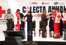 MariElise Budib encabeza colecta anual de la Cruz Roja Mexicana