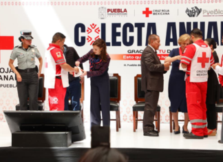 MariElise Budib encabeza colecta anual de la Cruz Roja Mexicana
