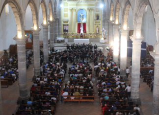 Zacatlán vive concierto de la Orquesta Sinfónica de la BUAP