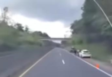 Localizan a hombre sin vida en la autopista México–Tuxpan
