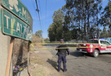 Hallan dos cuerpos embolsados en la carretera Xoxtla-Tlaltenango
