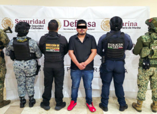 Detienen en Puebla a presunto miembro del CJNG con dinero y droga