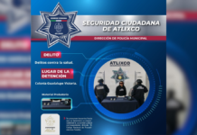 Detienen a hombre con presuntas drogas en vía pública de Atlixco