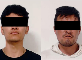 Caen dos hombres por presunta posesión de droga en Cuautlancingo