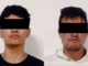 Caen dos hombres por presunta posesión de droga en Cuautlancingo