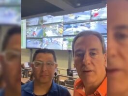 Pepe Chedraui supervisa cámaras de vigilancia en la Feria de Puebla