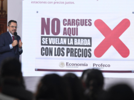 Profeco exhibirá con lonas a gasolineras que “se vuelan la barda”