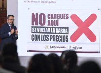 Profeco exhibirá con lonas a gasolineras que “se vuelan la barda”