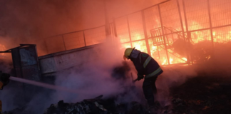 Se registra nuevo incendio en recicladora de Coronango
