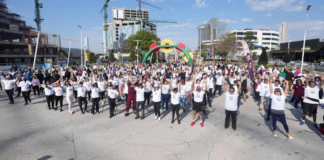 Ayuntamiento de Puebla realiza jornada de activación física