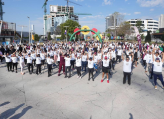 Ayuntamiento de Puebla realiza jornada de activación física