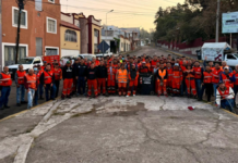 OOSL limpia zona de El Calvario tras celebraciones de Semana Santa