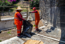 Intervienen el Puente de Ovando con jornada de limpieza